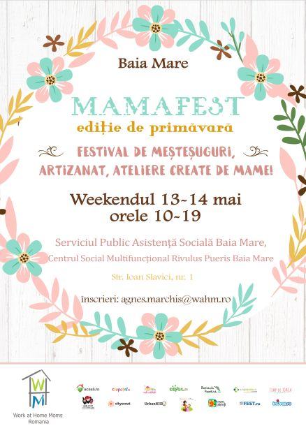 Mama Fest: Festival de mestesuguri, artizanat, ateliere create de mame